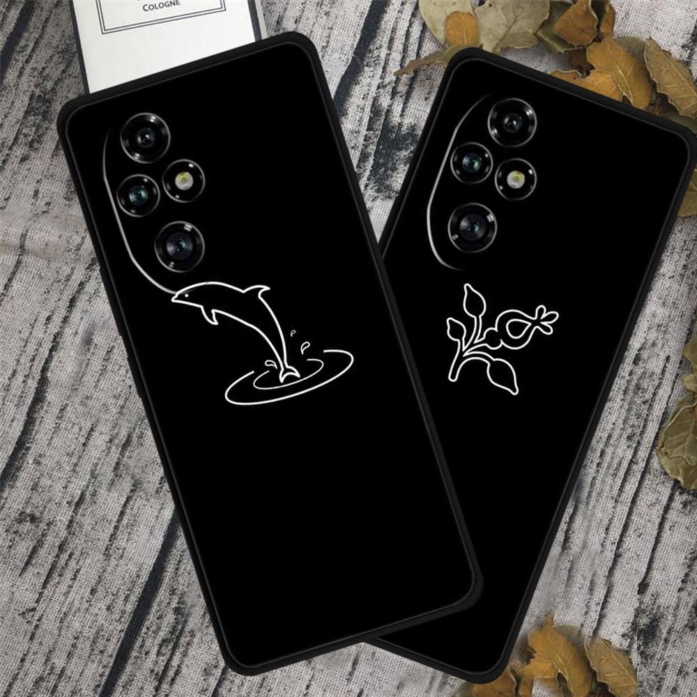 Черный мягкий ТПУ чехол для Honor 200 Pro 5G Домашняя версия