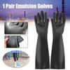 Anti Chemical Lab Rubber Acid Alkali Safety Gloves Labor Supplies Industry Gloves Latex Gauntlets