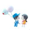 Car Dashboard Decoration, Cute Mini Funny Multifunctional Couple Doll Fashion Accessories Decoration