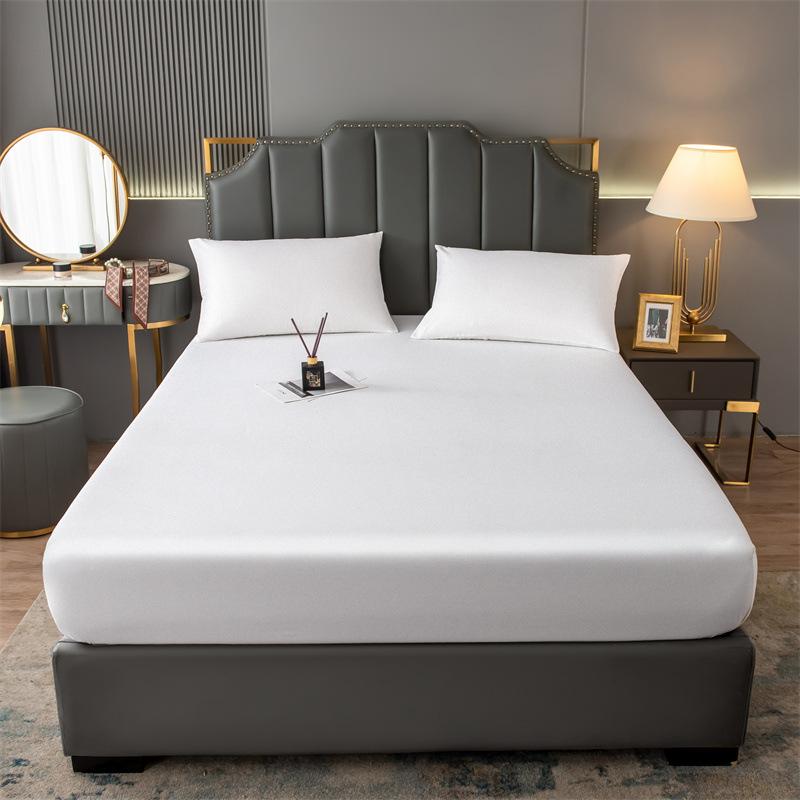 Водонепроницаемый чехол для матраса, наматрасник с глубоким карманом, простыня с эластичной резинкой, моющийся и легкий в уходе