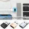 Металлический USB Type C Female to USB2.0 Male Адаптеры 5 Гбит/с Преобразователи данных Адаптеры зарядного устройства для телефонов ноутбуков