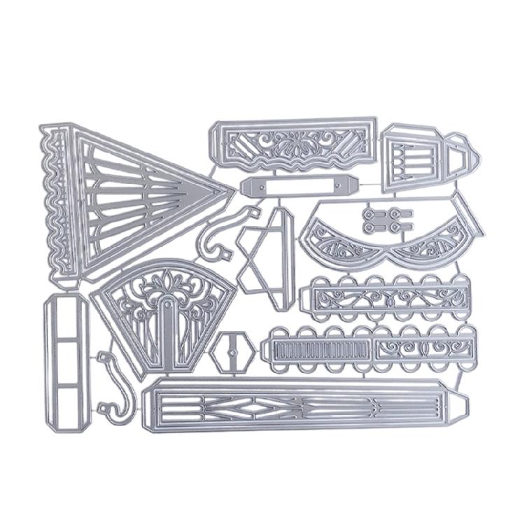 3D вращающаяся чашка Металлические штампы Шаблоны Формы Трафареты для тиснения Вырубки для скрапбукинга Изготовления открыток Украшения