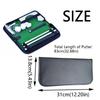 Aluminum Golf Putter Set Detachable Putter Golf Push Rod Mini Golf Equipment  Home Putting