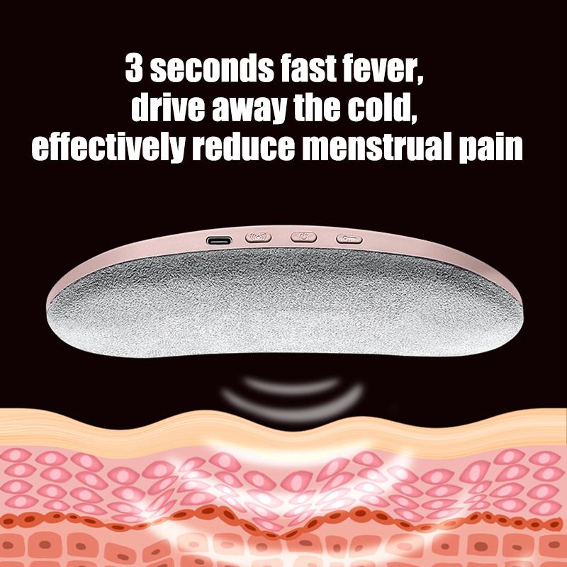 Подушечка для облегчения менструации Согревающий пояс для живота Пояс от менструальных колик Электрический термопояс Массаж матки с подогревом