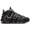 Nike Air More Uptempo Black Metallic Silver Women Sneakers DQ0839-001
