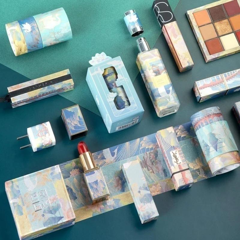 Antique Paper Tape Notes Stationery Decoration Art Life Stickers Element DIY Material Hand Account Decoration Stickers