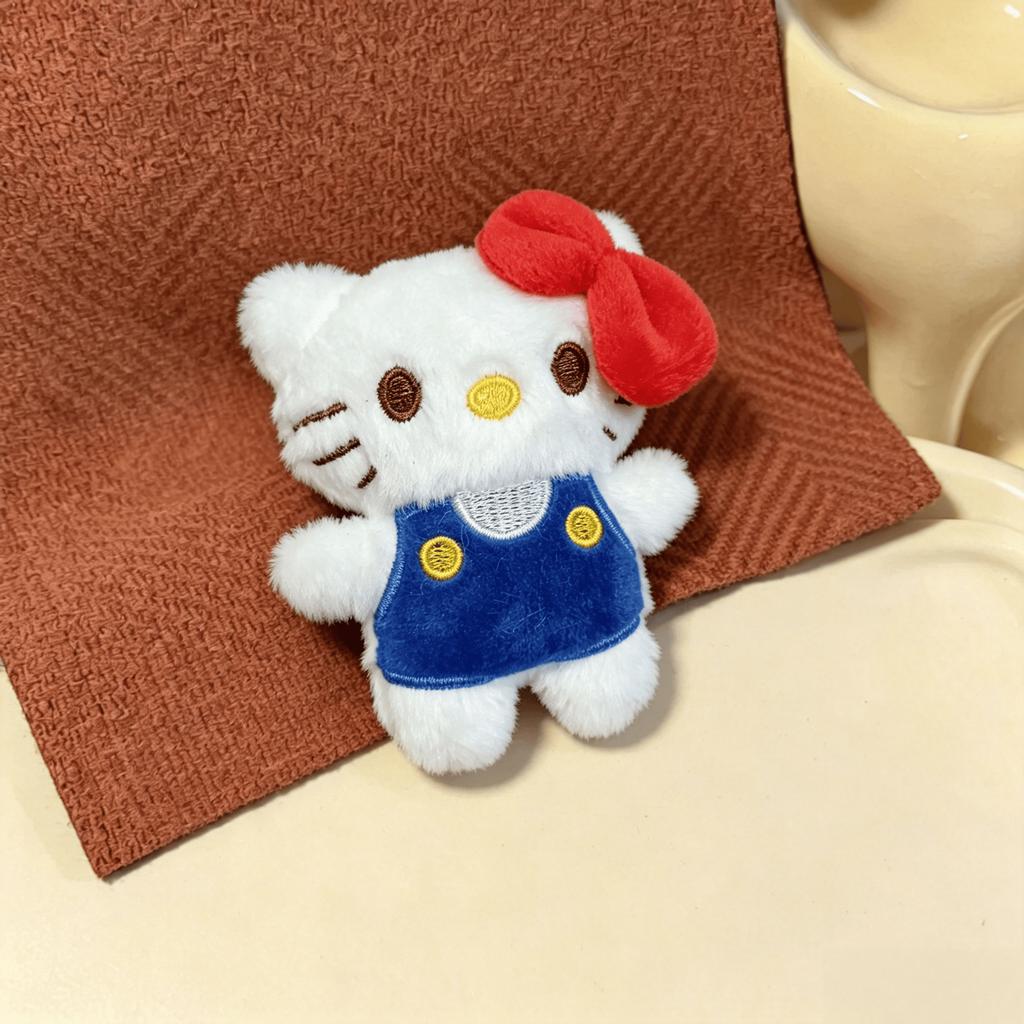 Cute Cartoon Cat Plush Brooch Pin Pendant Doll Clothing Accessory Decorative Badge