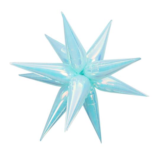 2 шт. переливающихся 4D воздушных шара, большой голографический фольгированный шар, радужный майларовый алюминиевый шар для украшения дня рождения, свадьбы, детского душа