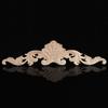 Vintage Unpainted Wood Carved Corner Onlay Applique Furniture Home Decor Decal