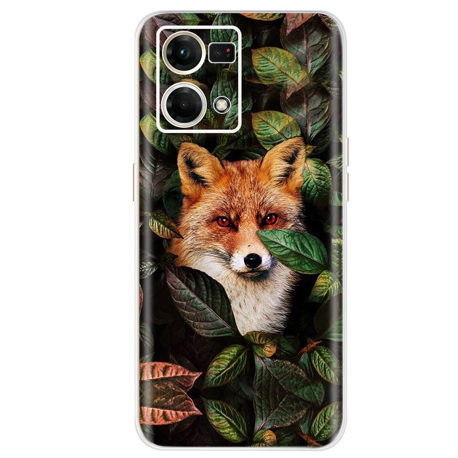 Для Oppo F21 Pro 4G Чехол Oppo Reno7 CPH2363 Цветной Расписной Чехол Мягкий Силиконовый Чехол Для Oppo Reno7 Reno 7 F21 Pro Fundas Coque