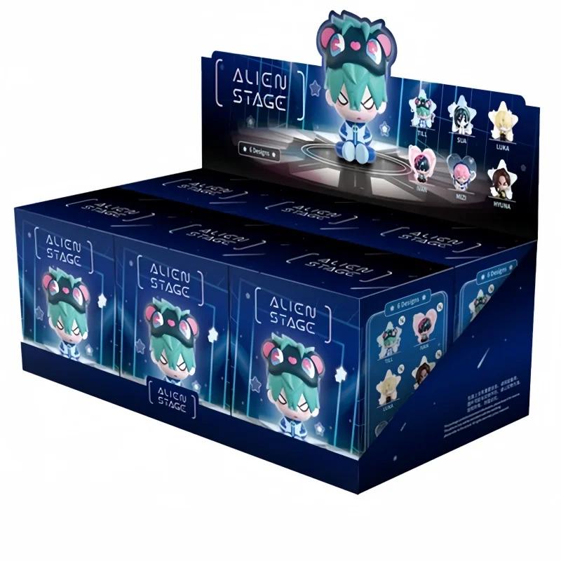 Оригинальная серия Blind Box 'Alien Stage Baby' Колпачки для механической клавиатуры и Модные Погодные Прогнозы Кавайный Стиль Аниме Тематические Подарки