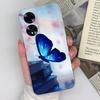 Phone Cover Cases For OPPO Realme C61 C63 Reno12 5G A60 A59 Bumper Pretty Butterfly Flower Pattern Clear Soft TPU Silicone Shockproof Housing For OPPO
