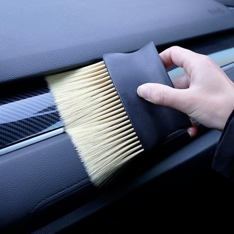 Мягкая щетка для чистки автомобиля, воздухозаборник на приборной панели, подметание, инструменты для уборки пыли, щетки для уборки пыли для дома и офиса, аксессуары для салона автомобиля