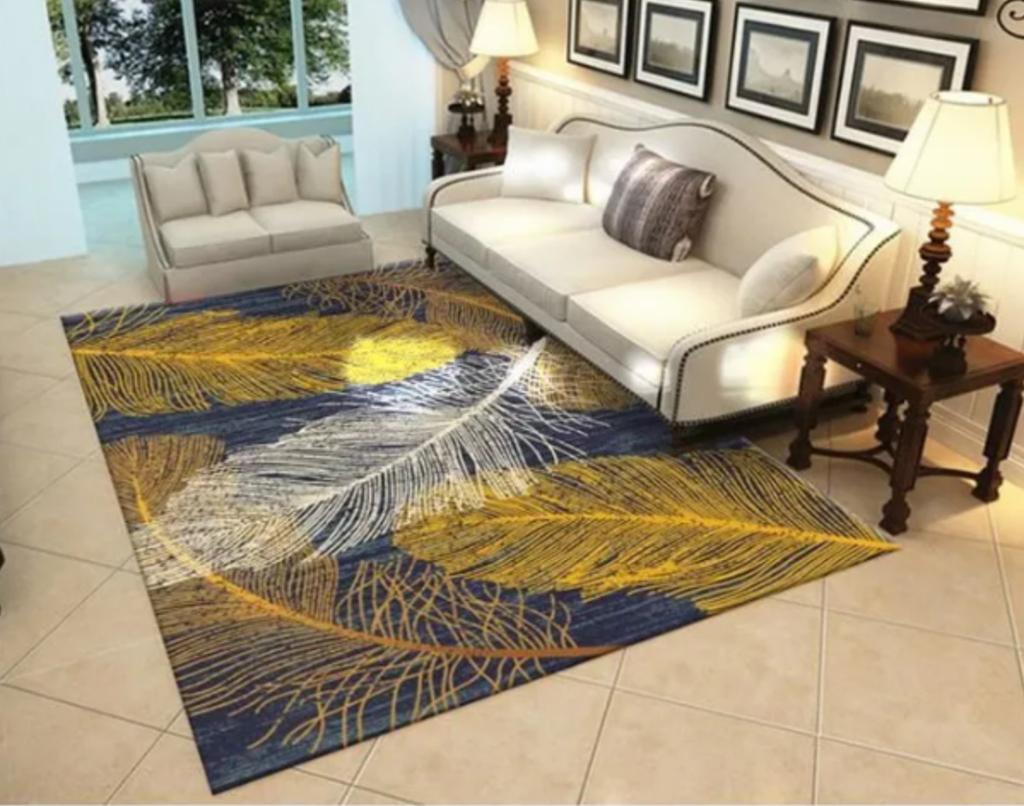 Ковер Гостиная Мягкий Диван Ковры Домашнее Украшение Спальня Коврик Для Гостиной Настраиваемый Современный Напольный Коврик Коврик Большой Коврик