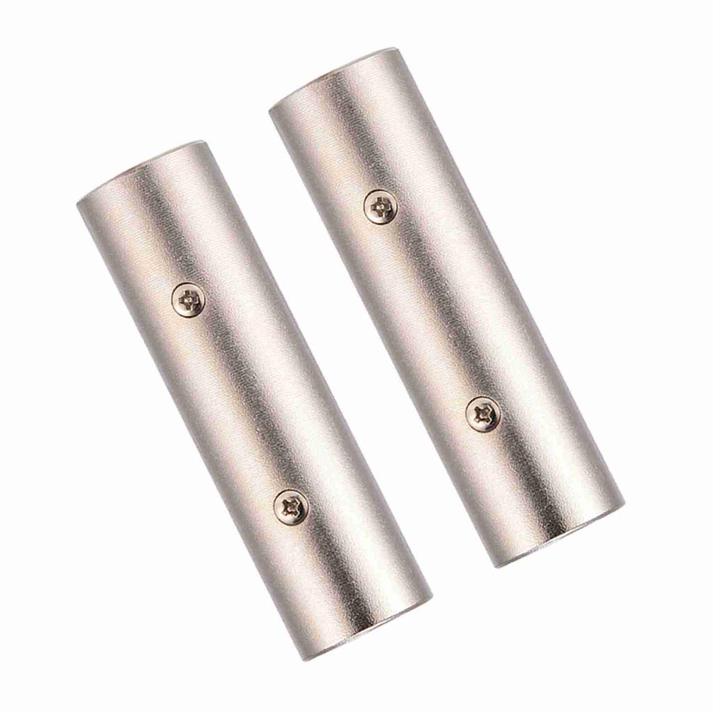 3-pin XLR Male To Male Connector O Adapter Coupler Gender Changer for Microphone AMP 2PCS