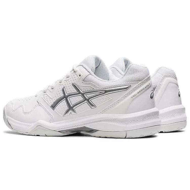 Asics Кроссовки женские Gel Dedicate 7 White Pure Silver 1042A167-100