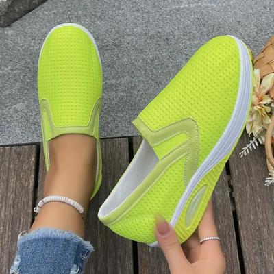 Модные весенне-осенние женские модные вулканизированные кроссовки на платформе однотонные женские туфли повседневные дышащие туфли на танкетке женские прогулочные туфли