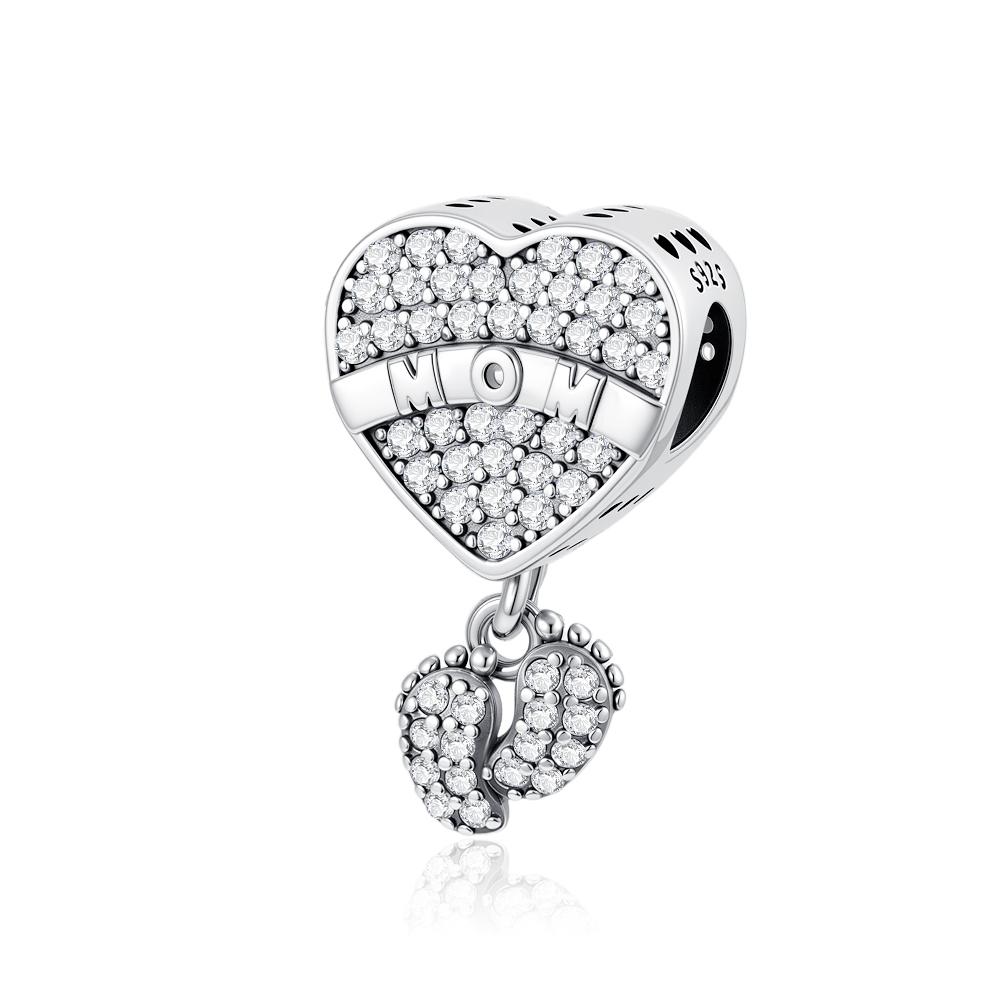 Новый Медный Подвеска-шарм Принц-лягушонок Счастливый Друг Сестра Мама Питомец Любовь Бусина Подходит для Оригинального Браслета Ювелирные Изделия Торт Подарок