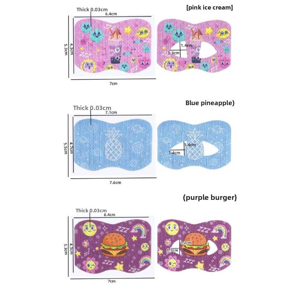 Prevent Open Mouth Sleep Anti-Snoring Mouth Tape Shut Up Stickers Kids/Children