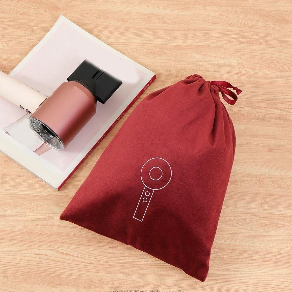Dust-poof Hair Dryer Bag Large Capacity Drawstring Storage Bag Hairdryer Storage Bag  for Home