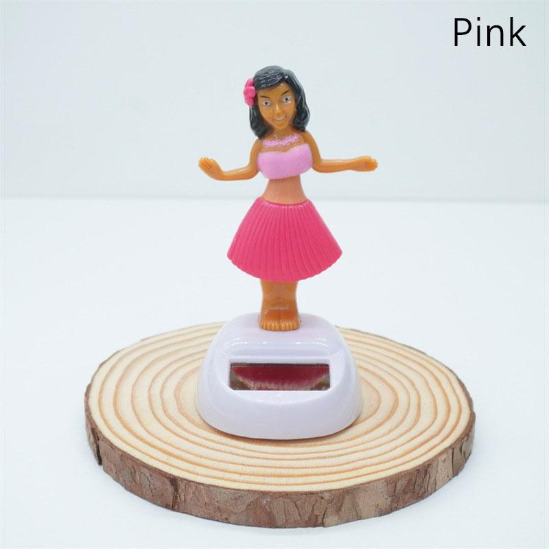 Солнечная энергия Танцующая Хула Девушка Украшения для приборной панели Качающиеся игрушки-болванчики