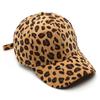 Fashion Corduroy Leopard Print Baseball Cap Unisex Vintage Baseball Hat Women Men Outdoor Adjustable Hip Hop Gorras Snapback Hat