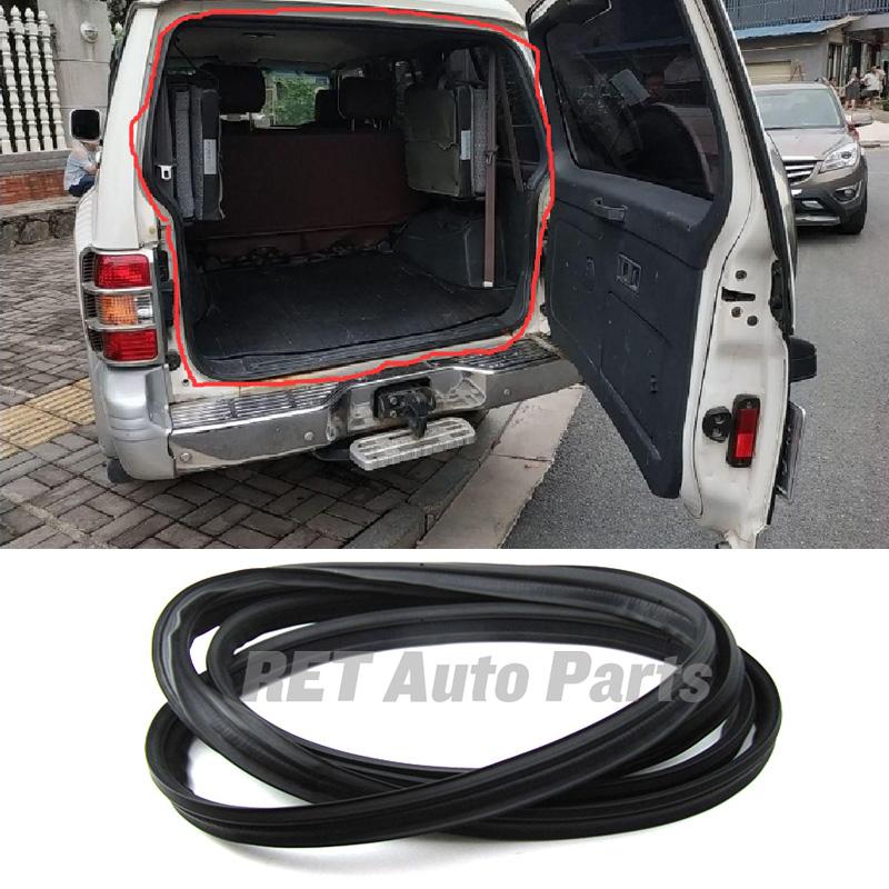 Резиновая уплотнительная лента для двери автомобиля для Mitsubishi Montero Pajero 2 MK2 V31 V32 V33 V43 V44 1990-2004 Уплотнительная лента дверного проема Уплотнитель