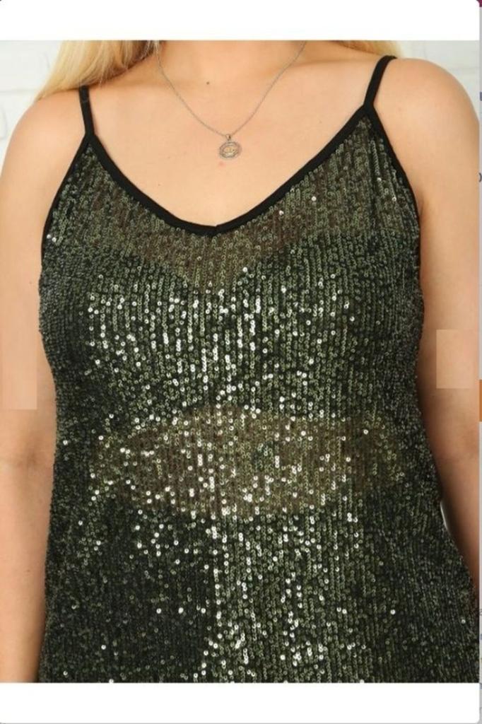 Женская блузка большого размера Блузка больших размеров на бретелях