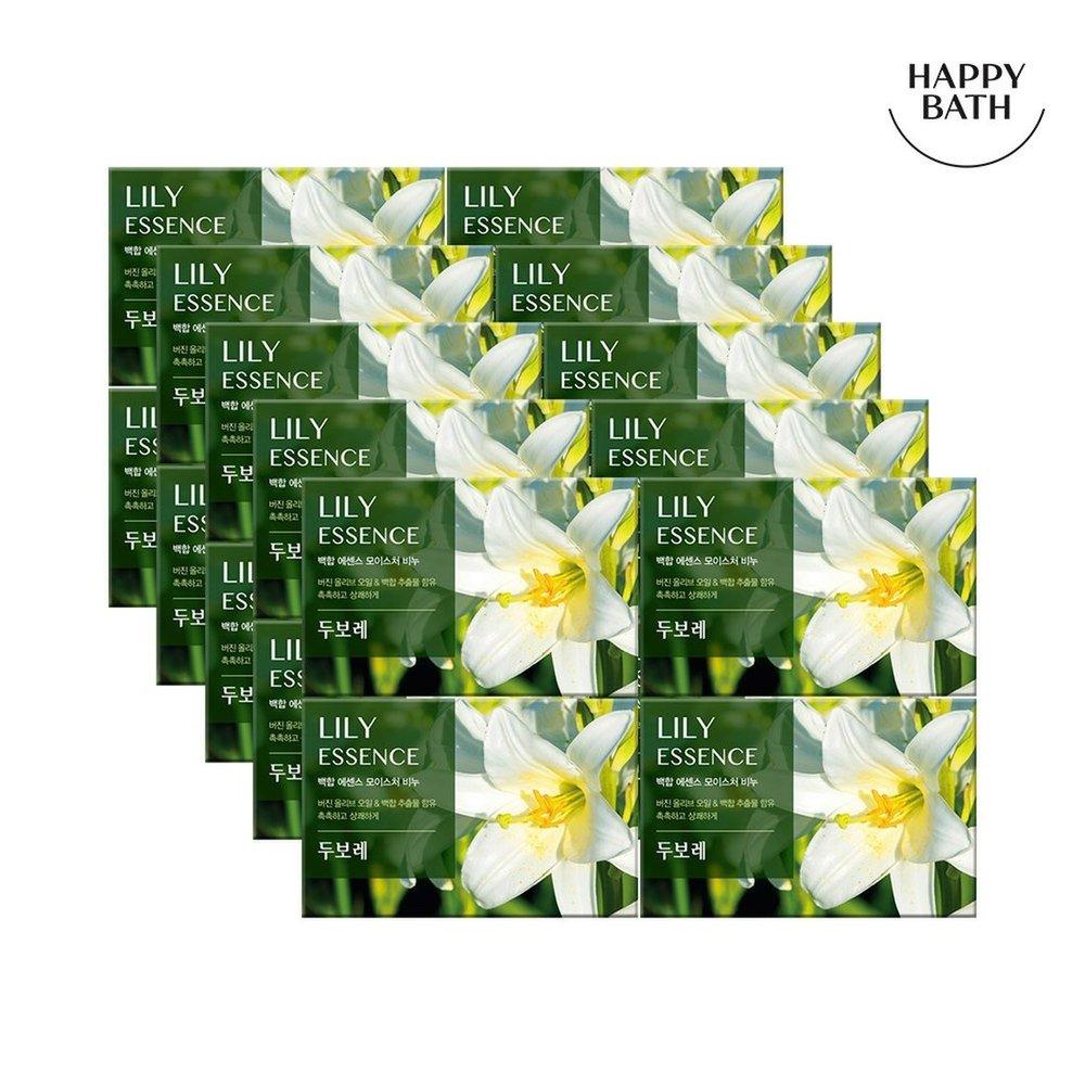 Happy Bath Amore Pacific Dubore Lily Soap 4pcs