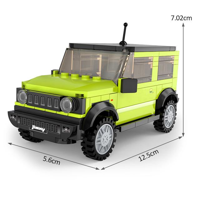 Cada 1:24 City SUV Compatible Off-road Racing Car Vehicle Building Block Classic Technical Bricks Toys for Children Gift