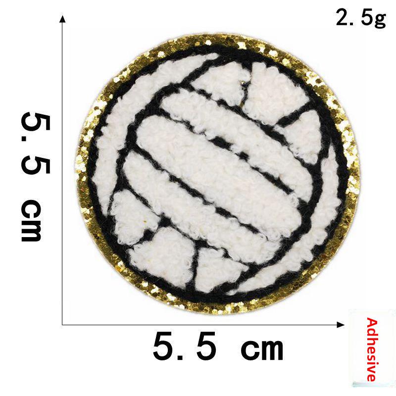 Вышитая нашивка из синели Jianxing Sports для футбола, баскетбола, регби и бейсбола