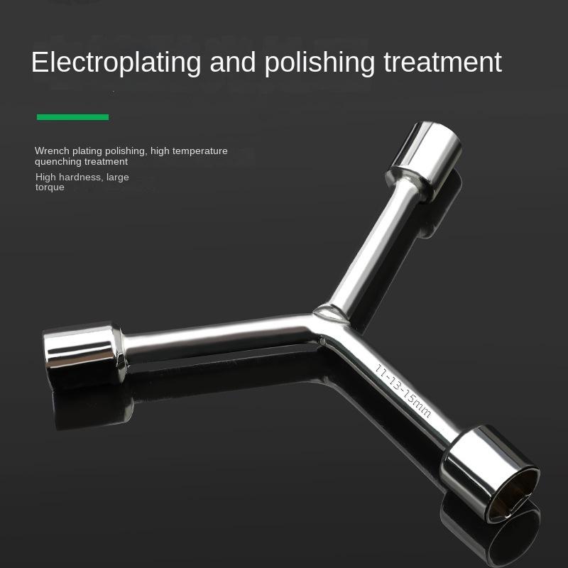 Многофункциональные ручные инструменты Y-образный универсальный торцевой ключ торцевой ключ разного размера ключ для снятия шин инструмент для ремонта автомобиля