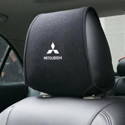 Чехол на подголовник автомобиля Подушка для подголовника сиденья Подушки для шеи Для Lancer Asx Outlander Colt Pajero L200 Galant Space Star Аксессуар