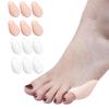 6 шт. корректор вальгусной деформации большого пальца ноги силиконовый гель косточки разделитель пальцев ног выпрямитель пальцев ног уход за ногами протектор инструменты