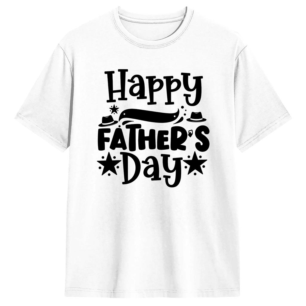 Fathers Day Unisex T Shirts Funny Tee Shirt Short Sleeve Round Neck Tshirt 100 Cotton New Arrival Tops