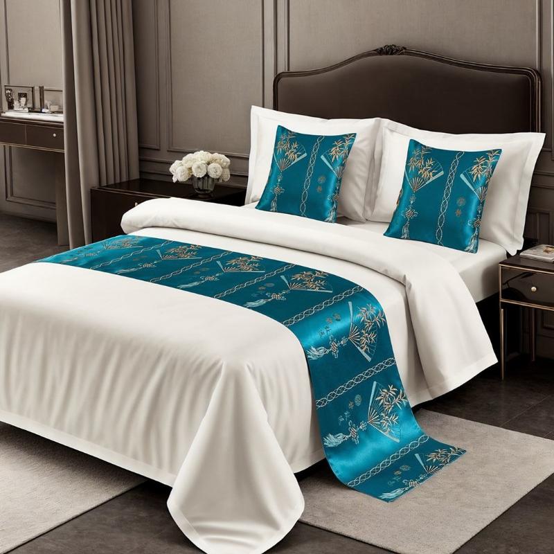 Универсальный всесезонный бегунок на кровать Мягкое и удобное одеяло для кондиционирования воздуха Высококачественное одеяло на изножье кровати для гостиниц типа «проживание в семье» Домашнее украшение Полотенце