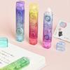 1 Piece Lytwtw's Lovely Kawaii Rainbow Colors Cute Stationery Office School Supplies Gift Double Head Correction Tape Dispensing