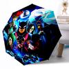 Batman Action Outdoor Automatic Umbrella Sturdy 8 Rib Durable Plastic Iron Outdoor Daily Use Outdoor Accessory Perfect Gift Friends