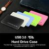 Newest 2.5 Inch Hard Drive Enclosure USB 3.0 To SATA I/II/III Tool-Free External Hard Drive Case for 2.5 Inch SSD HDD