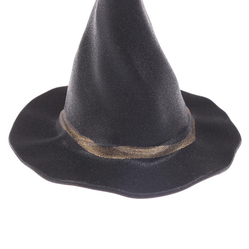 6/10 шт фетровая ткань крошечные шляпы орнамент крышка миниатюрная шляпа ведьмы маленькие шляпы для украшения торта Хэллоуин украшение игрушка