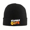 Stumble Guys Мультяшные Шапки Осень Зима Шапки-бини Теплые Игровые Шапки Мужские Женские Вязаная Шапка
