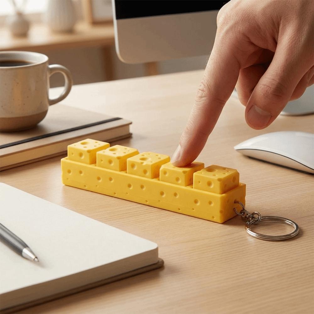 Clicking Sound Mini Keyboard Decompression Button Stress Relief Gifts For Adults Kids Boys Girls