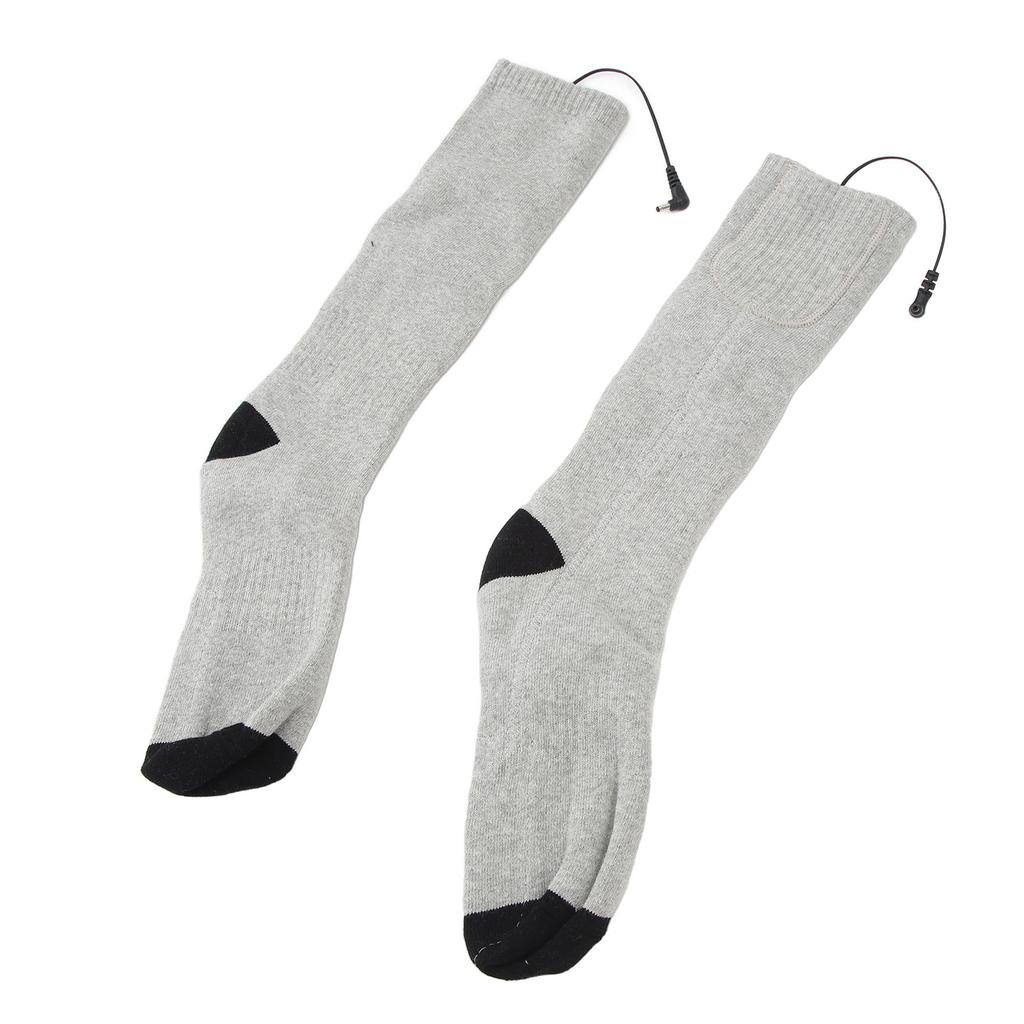 Electric Hting Socks Winter Thicken Cotton Cold Warm USB Plug in Electric Socks for Men Women