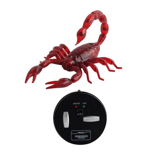 Simulation RC Spider Toy Remote Control Wireless Robot Tarantula Scorpion Toy Realistic Crawling Fake Electric Animals for Prank