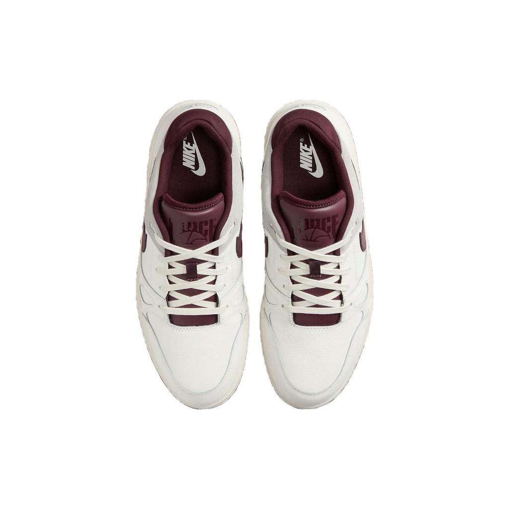 Nike Full Force Low Sail Burgundy Crush Men Sneakers Cream FZ4629-100