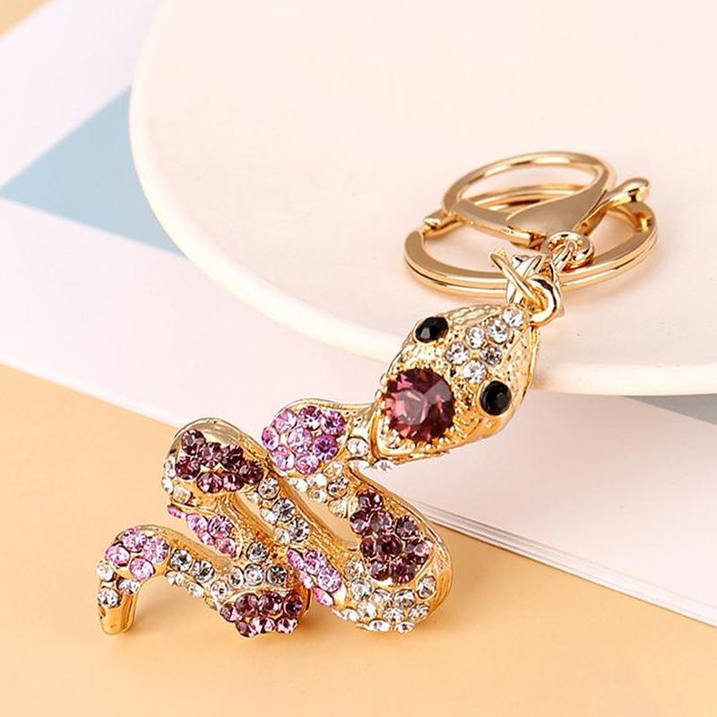 Творческая новинка, милый брелок в виде змеи со знаком зодиака, мультяшное животное, брелок, изысканный рюкзак, украшения, аксессуары, подарки