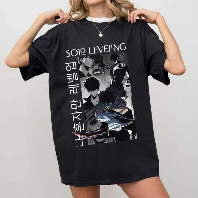 Solo Leveling Shirt Solo Leveling Merch Anime Lover Shirt