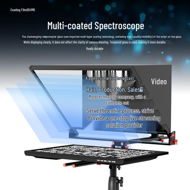 JS22PLUS AI Voice Portable Teleprompter
