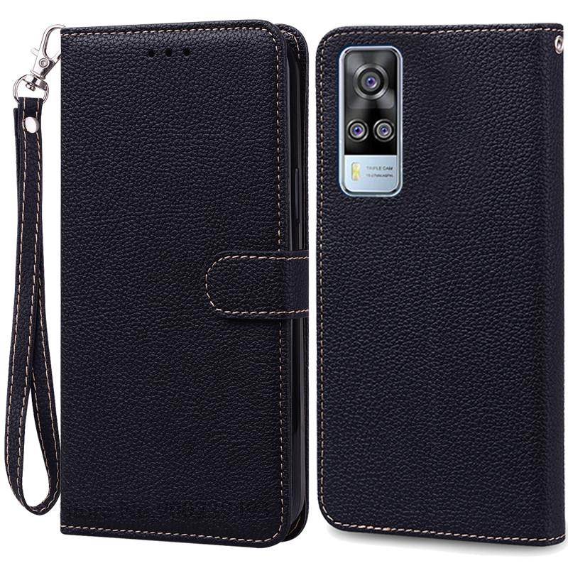 Для Vivo Y31 2021 Чехол V2036 Чехол-книжка с кошельком Для Vivo Y51 Y51A V2030 Y 51 31 Чехол VivoY31 Для Vivo Y33 Y53S 4G Мягкая обложка Funda