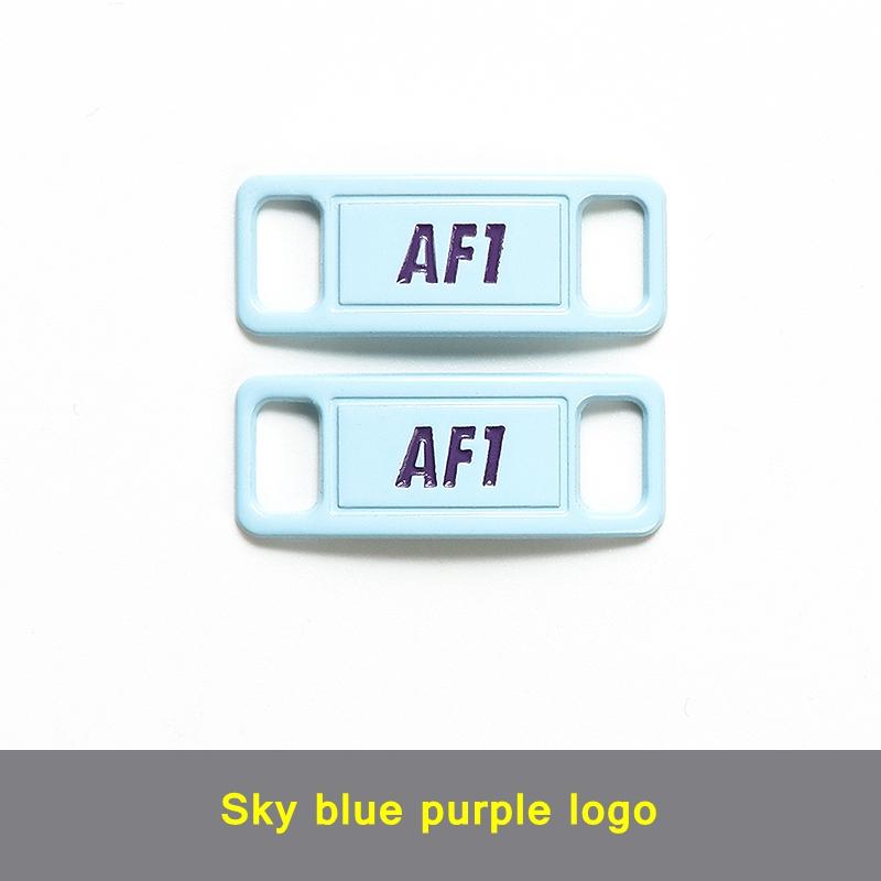 НОВЫЙ 1 пара Металлические пряжки для шнурков AF1 Украшение для обуви Подходит для всей обуви Кроссовки Аксессуары для обуви Пряжка для плоских шнурков